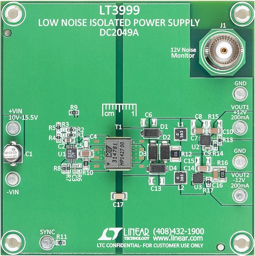 DC2049A demo board image