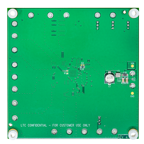 DC2114A Evaluation Board - Bottom View
