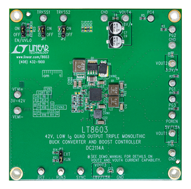 DC2114A Evaluation Board - Top View