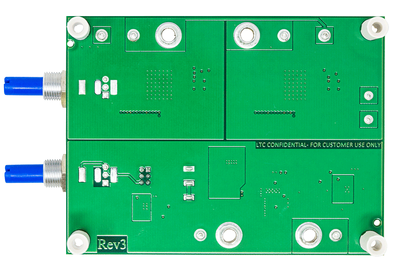 DC2132A Evaluation Board - Bottom View