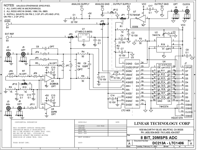 DC213A - Schematic