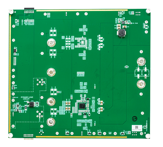 DC2155A-A Evaluation Board - Bottom View