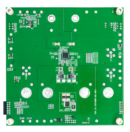 DC2174A-B Evaluation Board - Bottom View