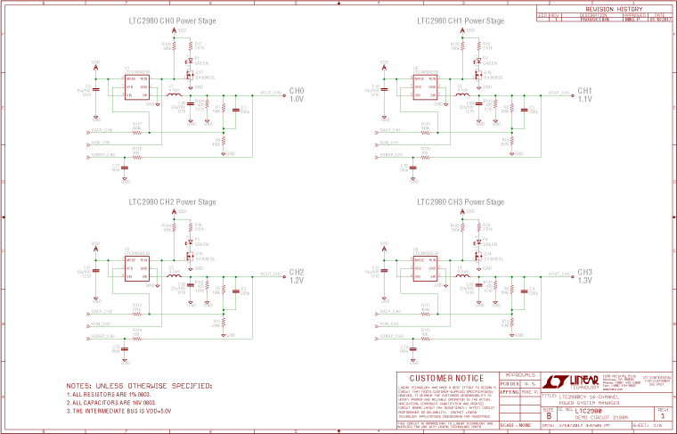 DC2198A Application Circuit