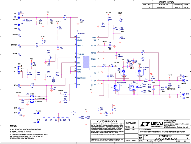 DC2221A - Schematic
