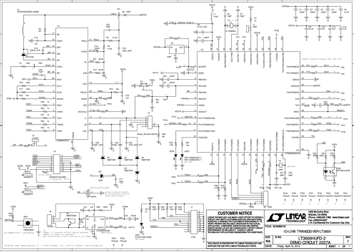 DC2227A - Schematic
