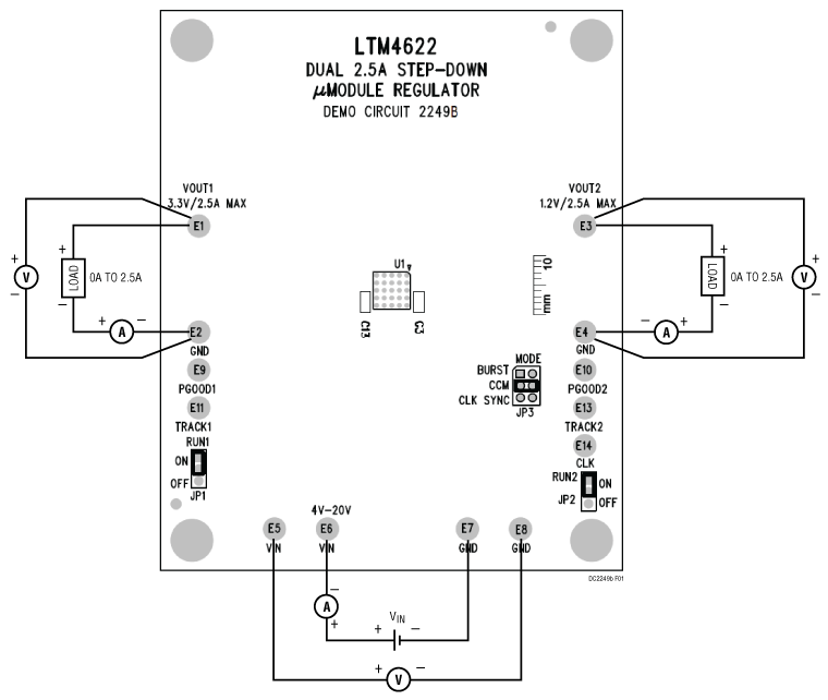 DC2249B Application Circuit