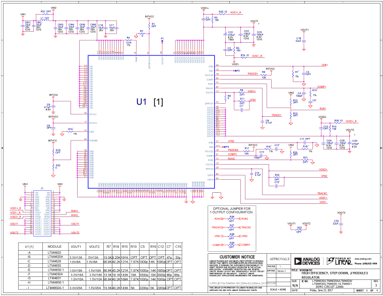 DC2268A-I Application Circuit