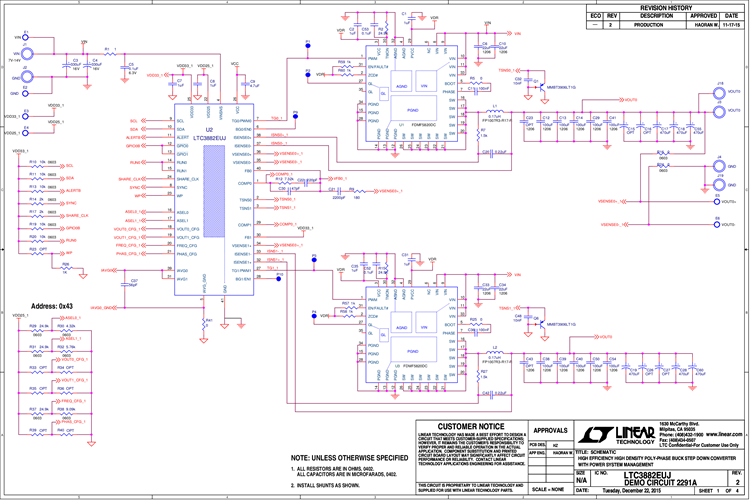 DC2291A - Schematic