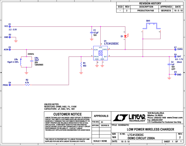 DC2300A - Schematic