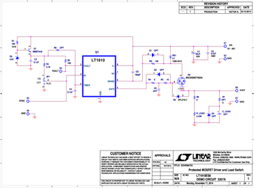 DC2307A - Schematic