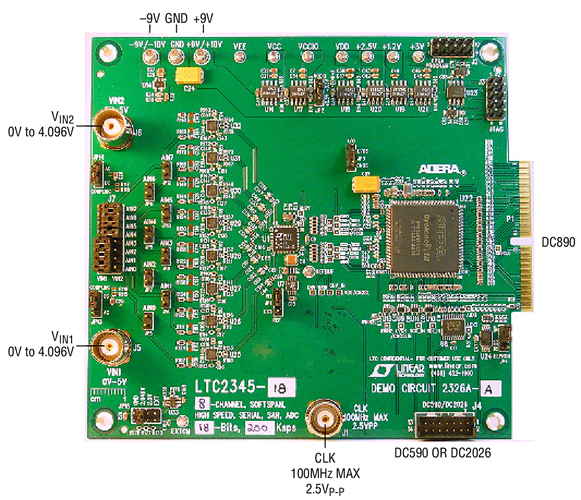 Figure 1. DC2326A Connection Diagram