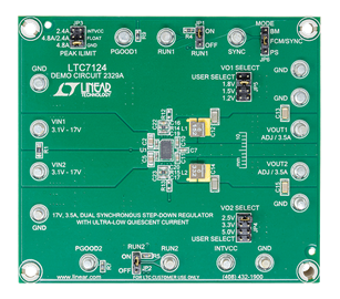 DC2329A Evaluation Board - Top View