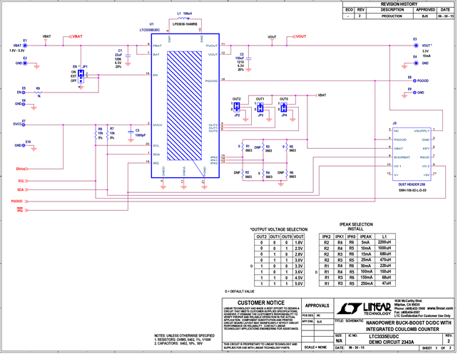 DC2343A - Schematic