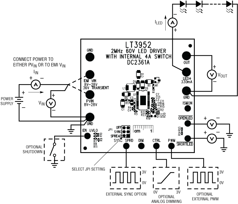 DC2361A Application Circuit