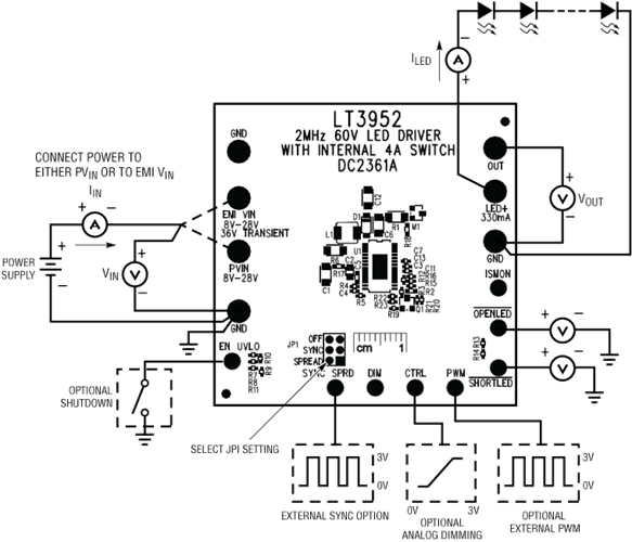 DC2361A Application Circuit