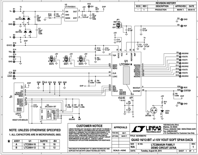 DC2376A - Schematic