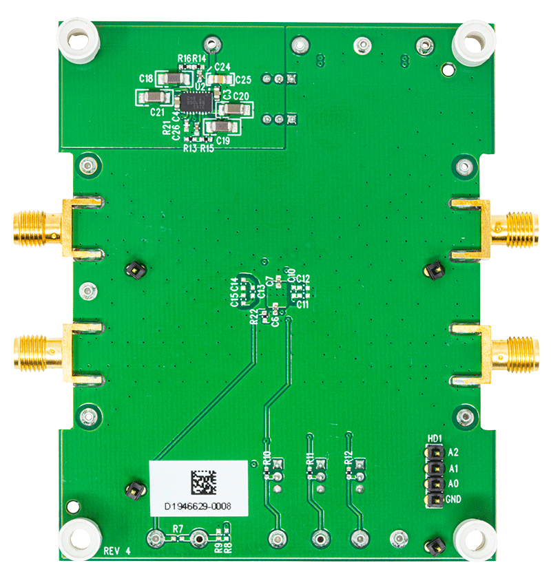 DC2398A Evaluation Board - Bottom View