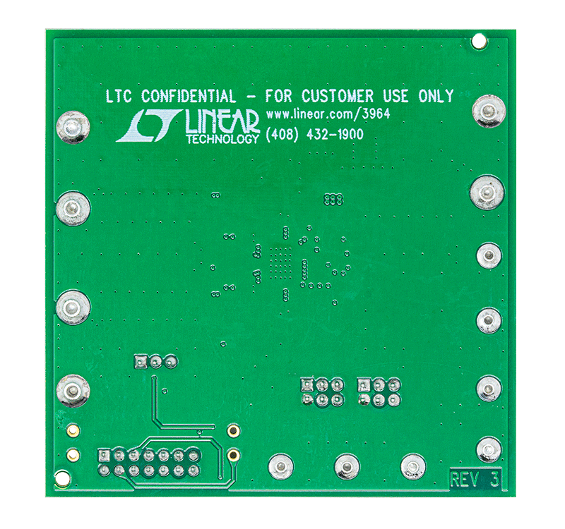 DC2424A Evaluation Board - Bottom View