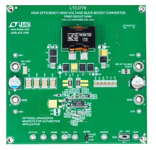 DC2456A Evaluation Board - Top View