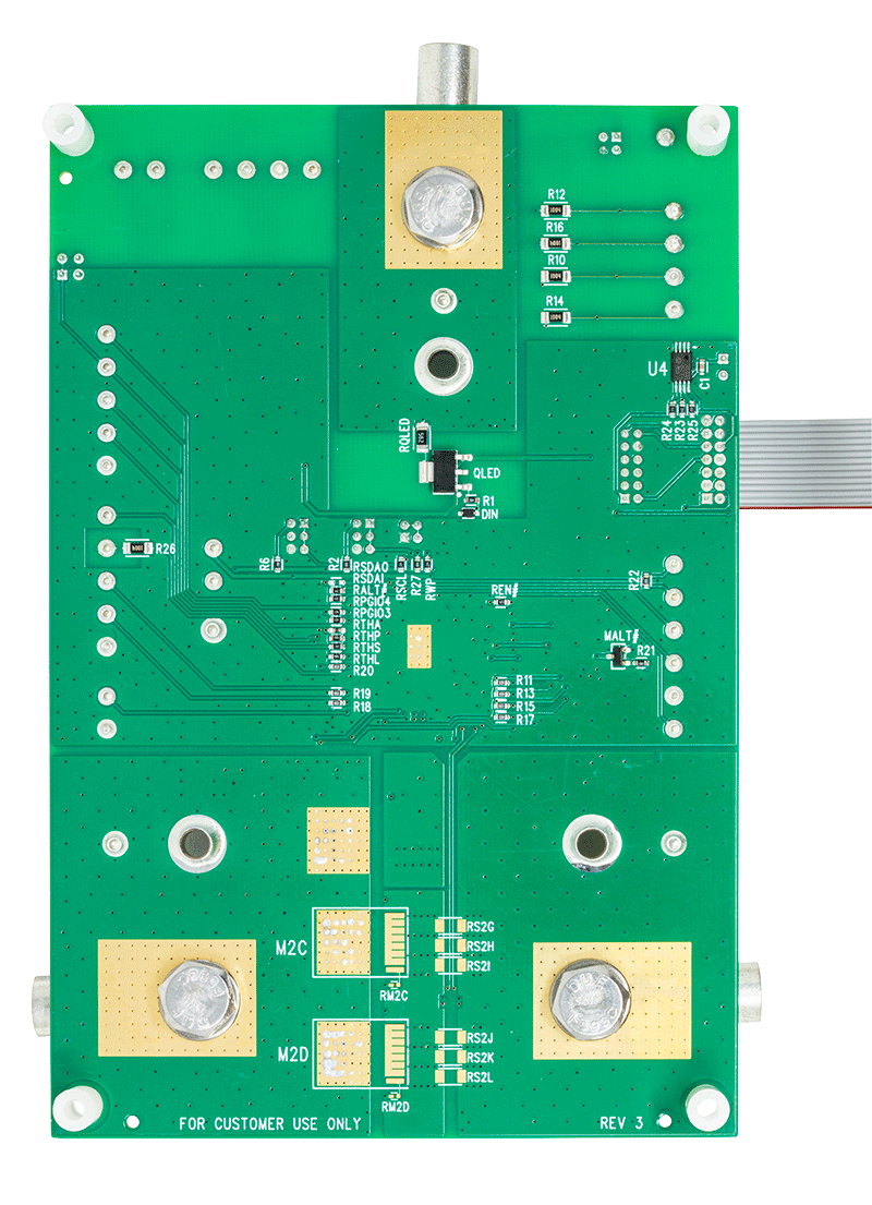 DC2470A Evaluation Board - Bottom View