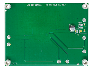 DC2504A Evaluation Board - Bottom View