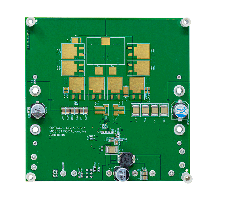DC2519A Evaluation Board - Bottom View