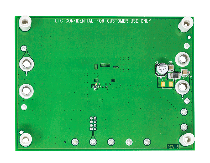 DC2530A Evaluation Board - Bottom View