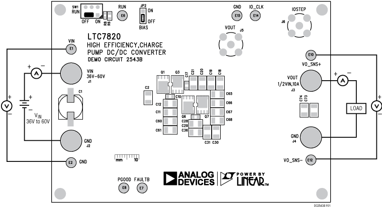 DC2543B Board Layout