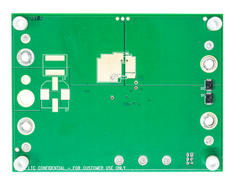 DC2548A Evaluation Board - Bottom View