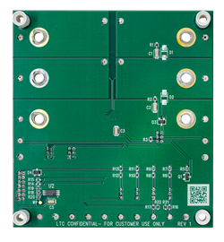 DC2561A Evaluation Board - Bottom View