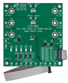 DC2561A Evaluation Board - Top View