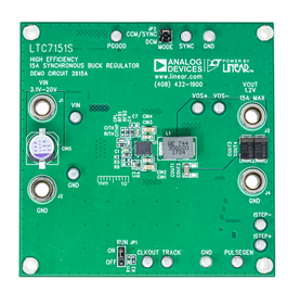 DC2615A Evaluation Board - Top View
