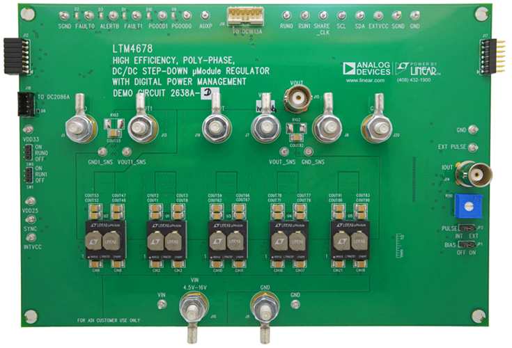 DC2638A-D Evaluation Board