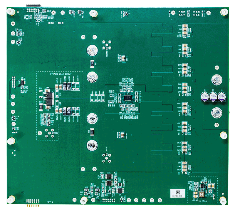 DC2652A-A Evaluation Board - Bottom View