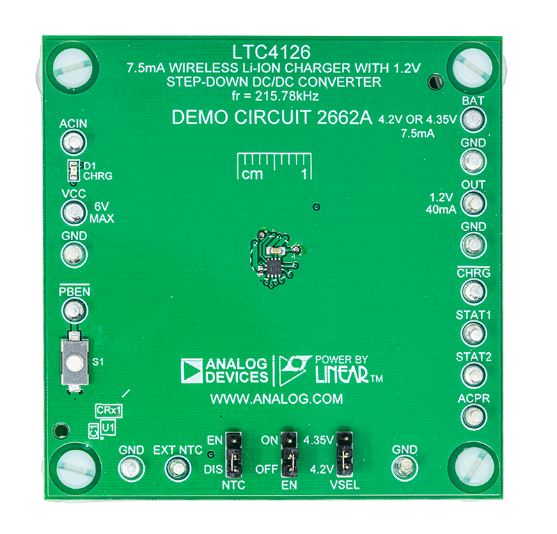 DC2663A-KIT Evaluation Board - Top View
