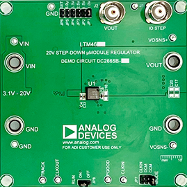 DC2665B-C Evaluation Board - Top View