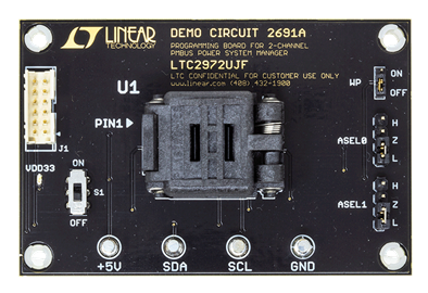 DC2691A Evaluation Board - Top View