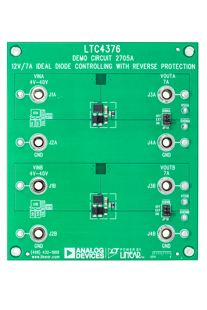 DC2705A Evaluation Board - Top View