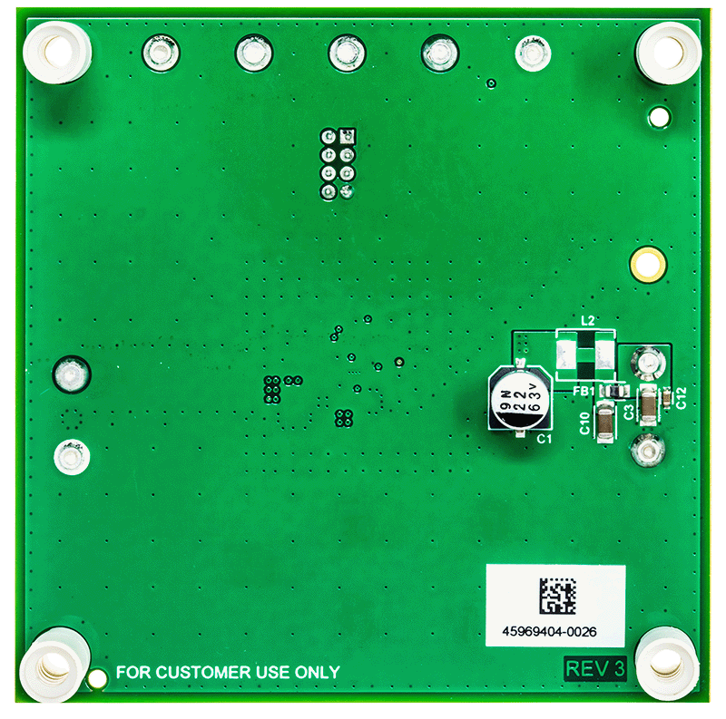 DC2711A Evaluation Board - Bottom View