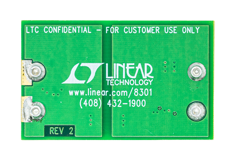 DC2737A Evaluation Board - Bottom View