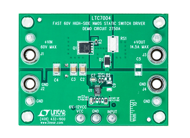 DC2750A Evaluation Board - Top View