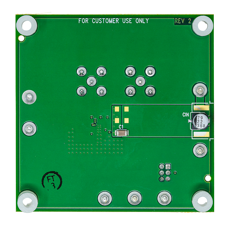 DC2783A Evaluation Board - Bottom View