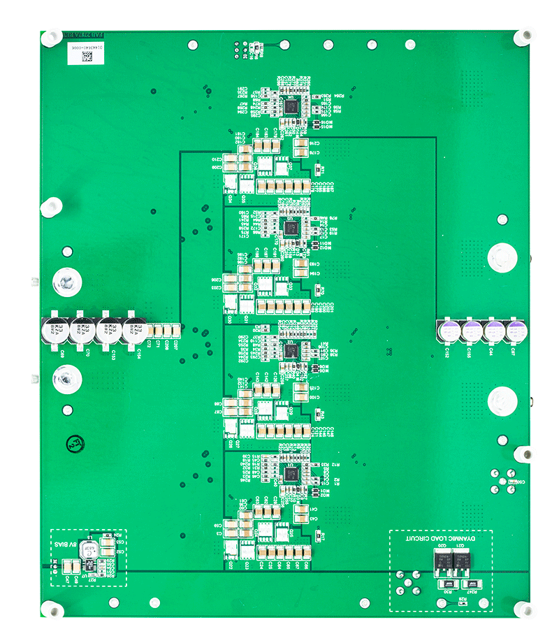 DC2787A Evaluation Board - Bottom View