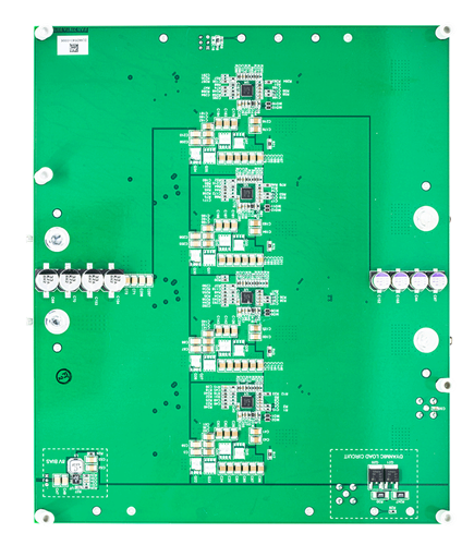 DC2787A Evaluation Board - Bottom View