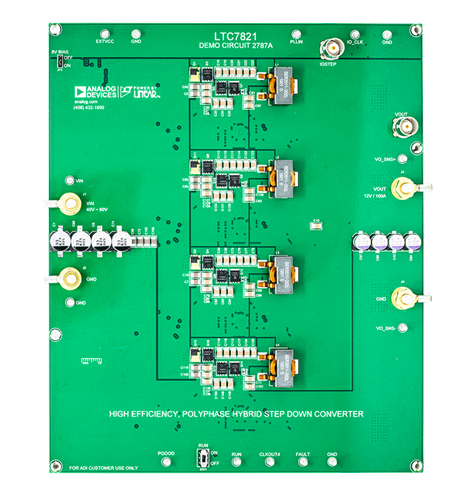 DC2787A Evaluation Board - Top View
