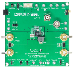 DC2824A-A Evaluation Board - Top View