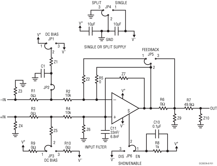 DC2837A-A-2837A-B Application Circuit