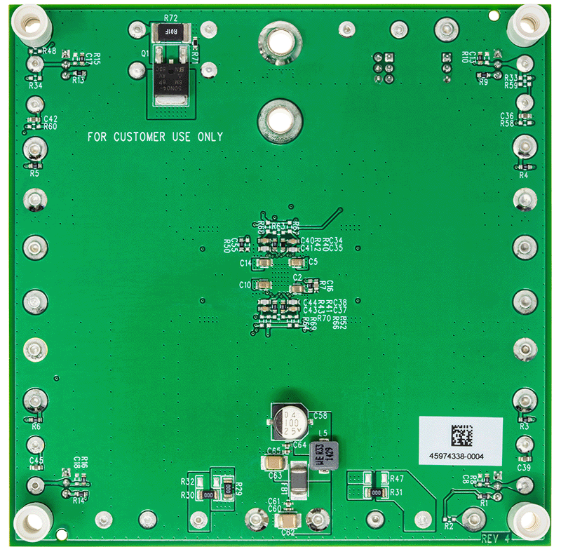 DC2851A Evaluation Board - Bottom View