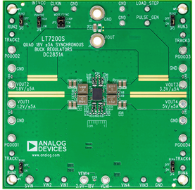 DC2851A Evaluation Board - Top View